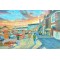 Franklins Gardens Stadium 'Going to the Match' Fine Art Print - Northampton Saints Rugby Union